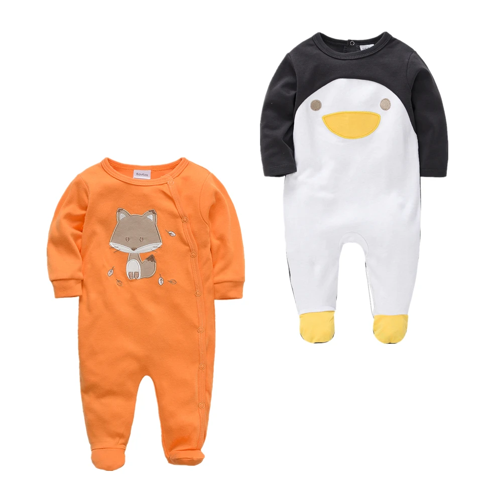 

cute cartoon animals newborn baby boys clothes rompers ropa para bebe nino infant girl jumpsuit overalls bebe fille