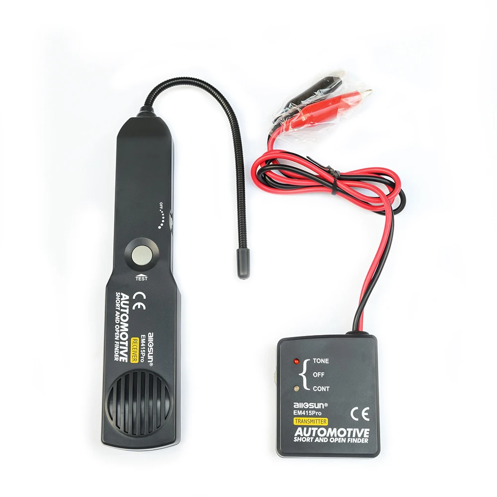 

EM415pro Automotive Cable Wire Tester Repair Tool Car Tracer Diagnose Tone Line Test Leads Short&Open Circuit Breaker Finder