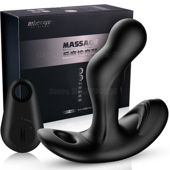 360° Rotating Prostate Massager Scrotum Vibrator Anal Plug Wireless Remote Control Butt Plug Erotic Adult Sex Toys For Man Gay 3