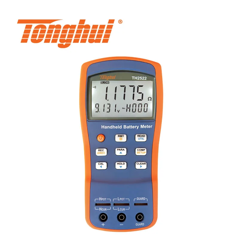 

TH2522 Handheld AC Low Resistance Tester 1mV-50V 10Î¼Î©-50Î© Battery Test Machine