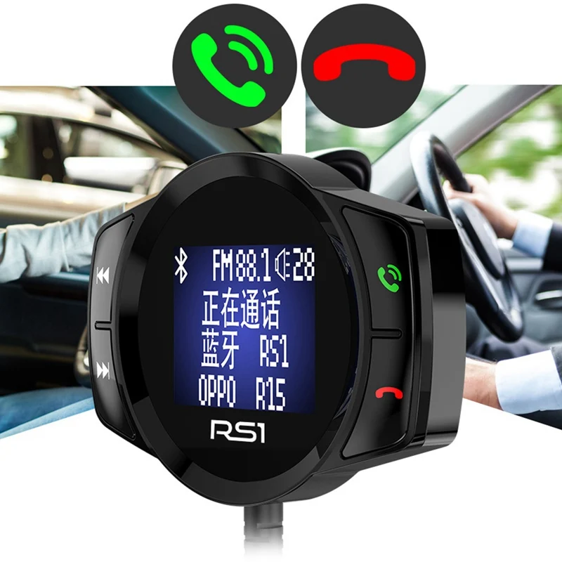 Universial беспроводной Bluetooth USB автомобильный комплект lcd SD fm-передатчик MP3-плеер магнит громкой связи автомобиль для украшения интерьера аксессуары