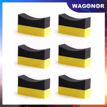

Hot Sale Car Wheels Brush Multifunctional Tire Hub Waxing Sponge Cleaner Interior Cleaning Tool Polishing Brush Auto Maintenance