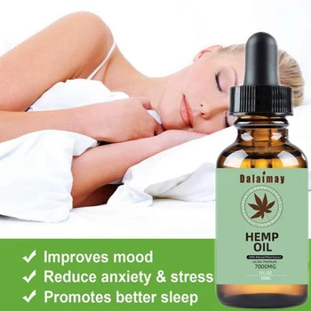 

Relieve Anxiety 30ml 7000mg Hemp Seed Massage Oil Improve Sleeping Promote Circulation