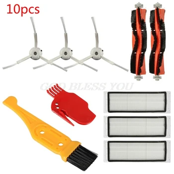 

10PCS/Set Main Brushes Side Brush Filter for Xiao-mi Mi Robot Vacuum Cleaner Kit Drop Shipping