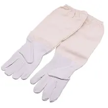 Инструменты для пчеловодства перчатки из овчины дышащий материал инструменты пчелы универсальная модель перчатки из ткани