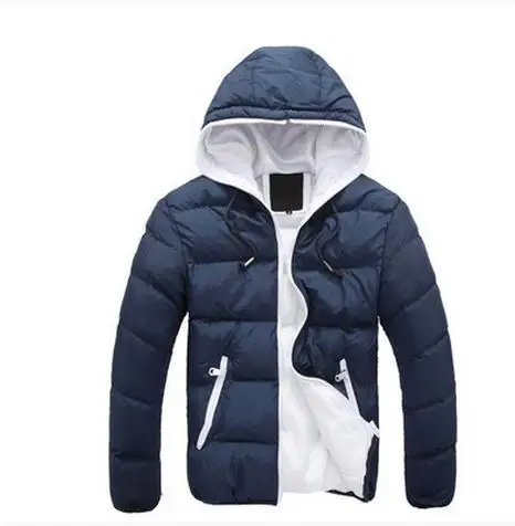 Мужские парки легкие пальто размера плюс 4XL Casaco Masculino мужские парки на молнии с длинным рукавом Зимняя мужская куртка