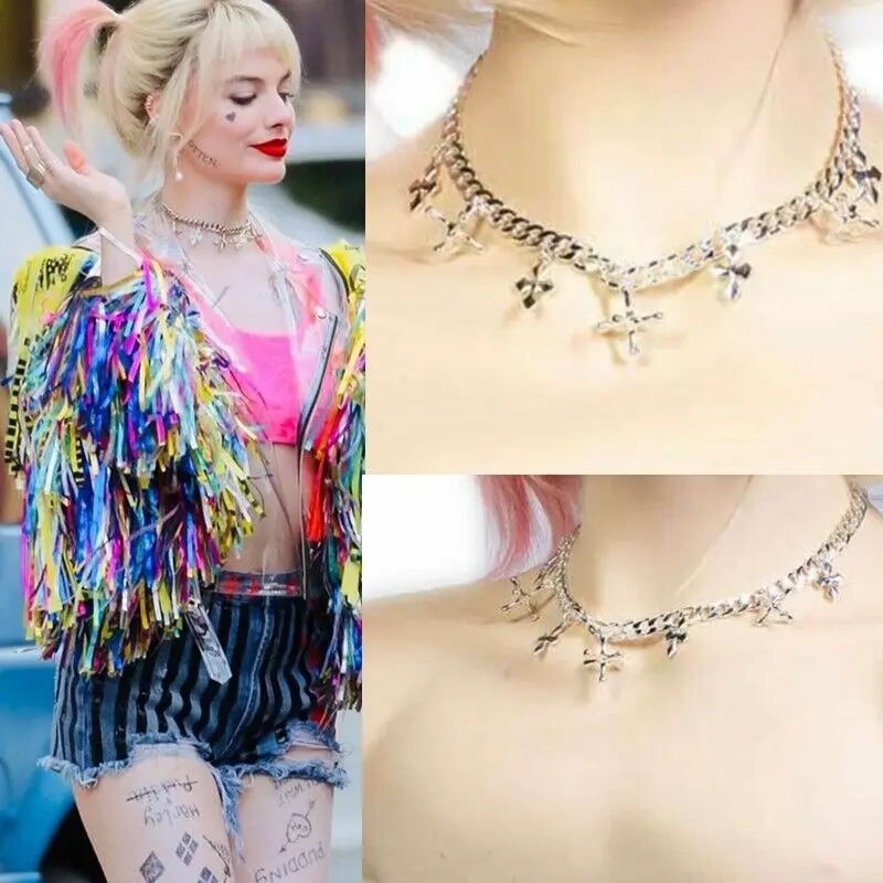 X-costume Harley Quinn Necklace Birds 