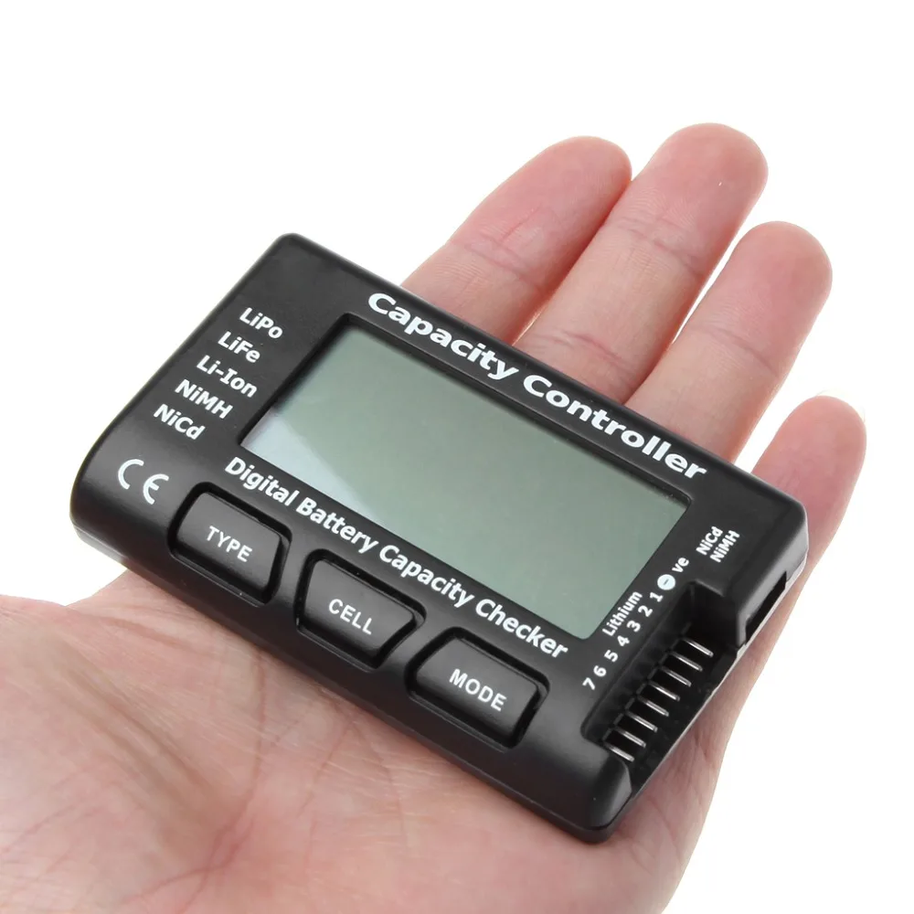 Падение# RC CellMeter-7 цифровой проверки емкости батареи для LiPo LiFe Li-Ion Nicd NiMH