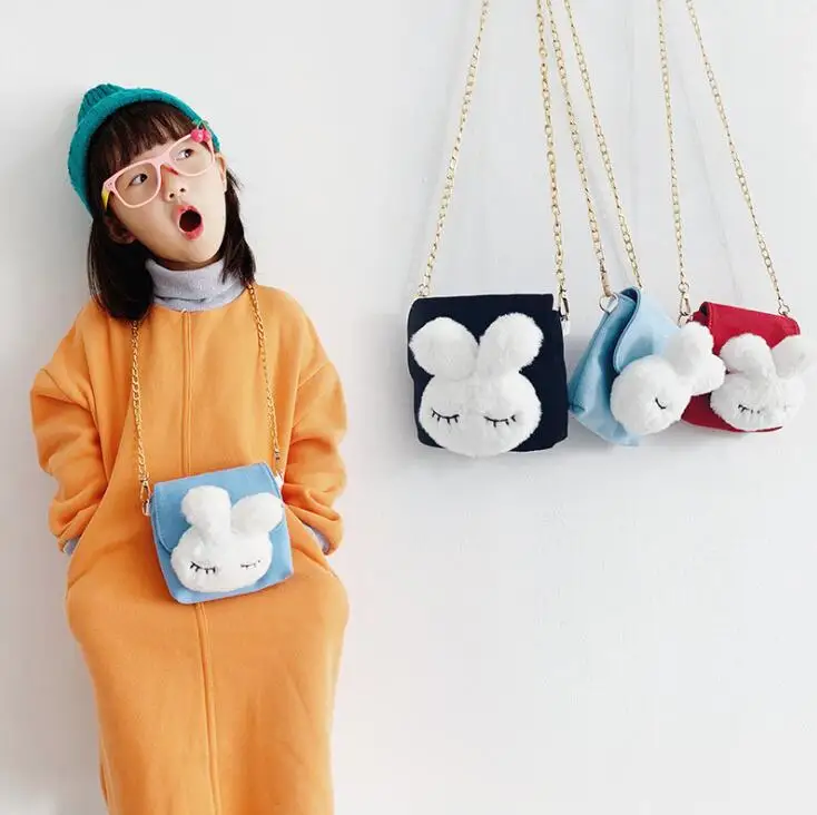 Детский мини клатч милое портмоне Женская сумочка детские сумки через плечо для