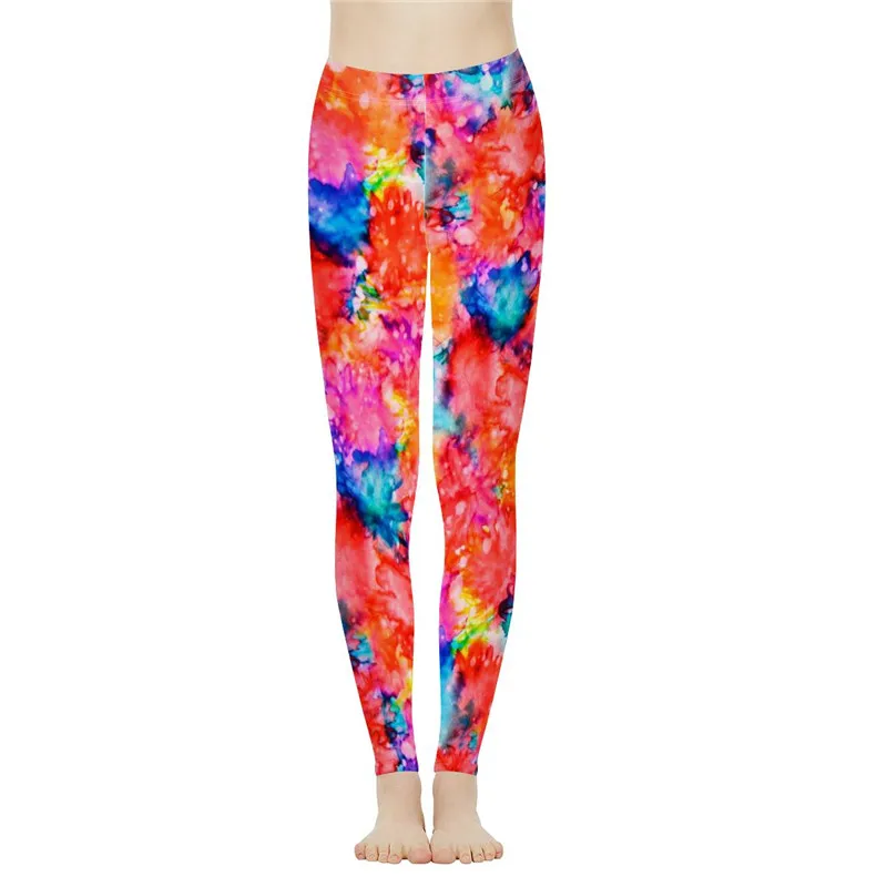 

Push Up Women Leggings Tie-dyed Print Skinny Slim High Waist Sexy Pants Joggng Ladies Workout Fitness Legging Sweatpants Mujer