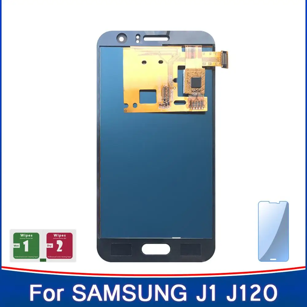 Высокий TFT дисплей для Samsung Galaxy J1 2016 J120 J120F J120H J120M ЖК-дисплей сенсорный экран