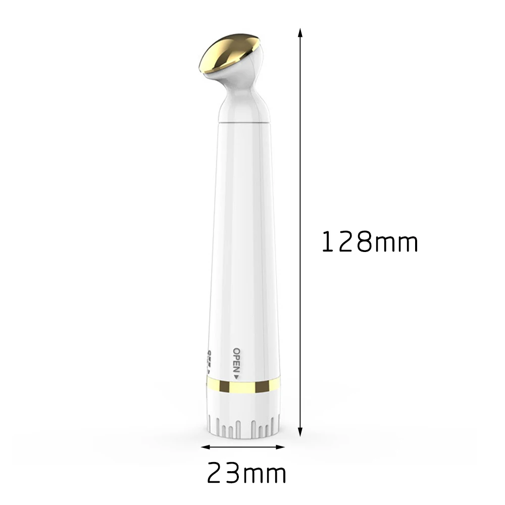 Electric Vibration Mini Anti-Ageing Wrinkle Dark Circle Pen Removal Rejuvenation Eye Massager skin care tools_voghion.com