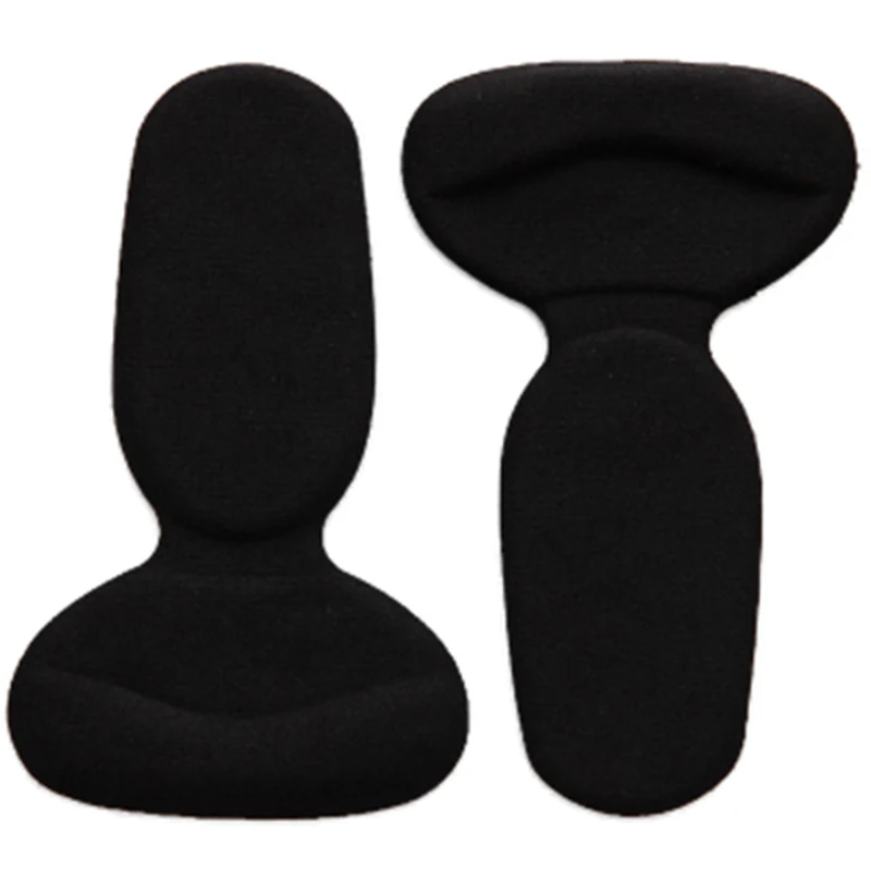 

silicone gel insoles for shoes pads foot care high heel protector cushion shoe insoles inserts (black)