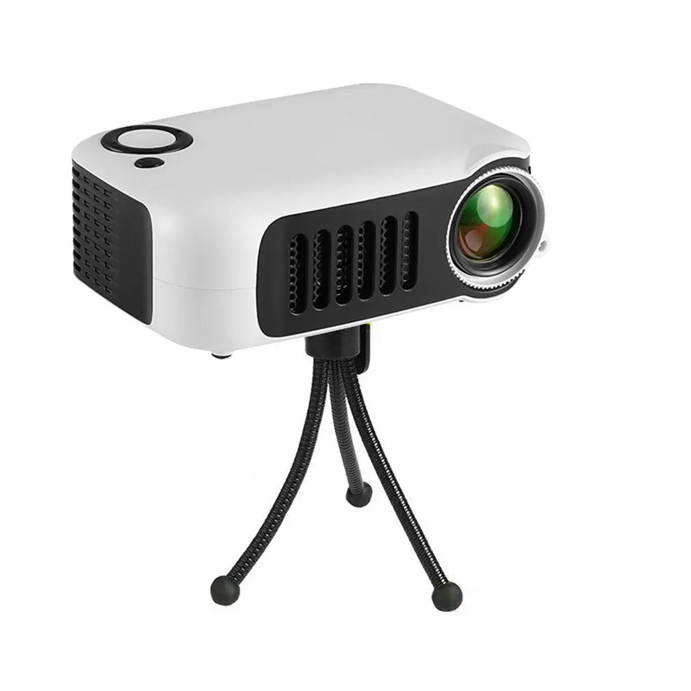 Мини портативный карманный проектор HD 1080P кино видео проекторы Домашний кинотеатр HDMI развлечения проекция белый черный