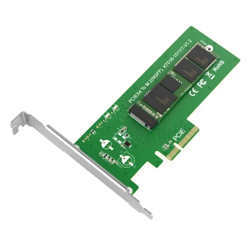 MAIWO KT016 PCI-E X4 для M.2 адаптер NGFF карточка SSD конвертер для 2242 2260 2280 твердотельный накопитель