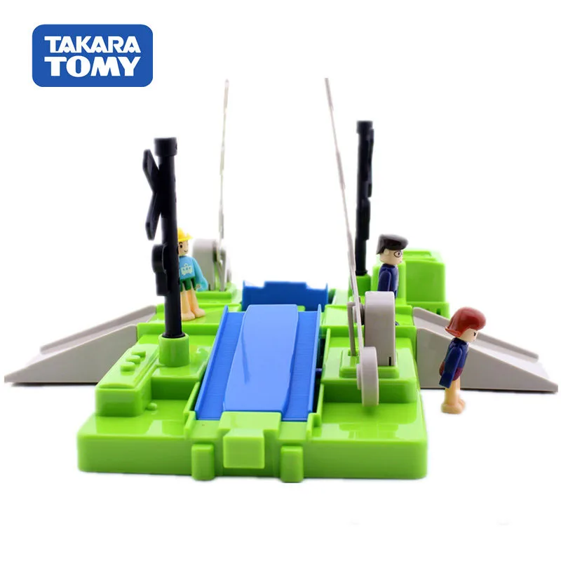 Plarail модель поезда комплект аксессуаров Takara Tomy железнодорожное пересечение набор литье под давлением Обучающие игрушки волшебная собранная детская безделушка