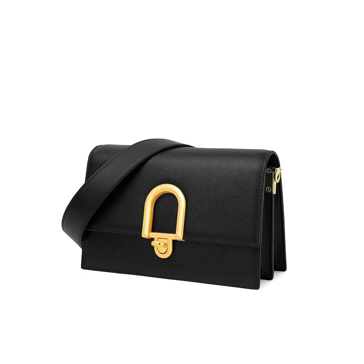 

Bag female 2019 new leather handbag Korean fashion ladies shoulder bag personality lock buckle Messenger small square bag