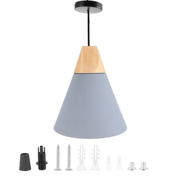 

AC 85-265V E27 Modern Brief Style Aluminum Pendant Ceiling Lamp Hanging Light Local Fast Shipping