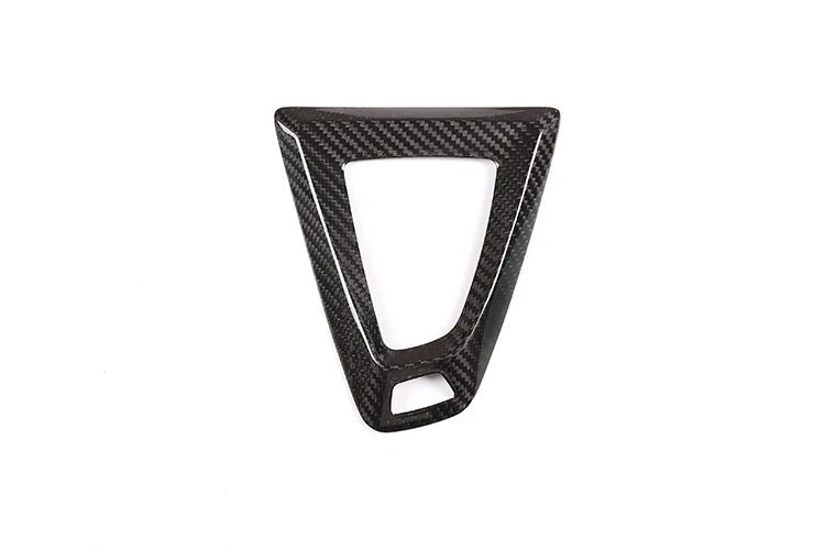 Carbon Fiber Правый ручной привод для M3 M4 F80 F82- Настоящее углеродное волокно автомобиля шестерни сдвижной каркас отделка автомобиля аксессуары - Название цвета: Carbon Fiber
