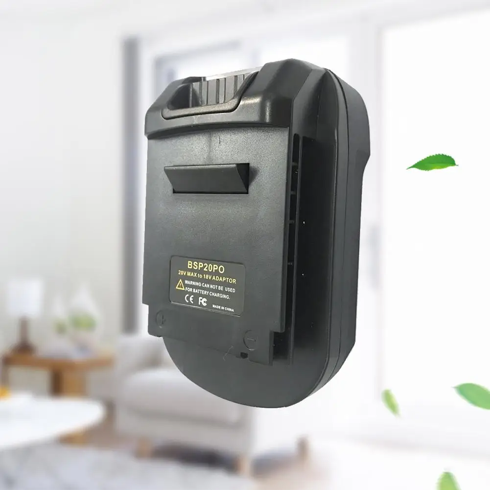 

Bps20Po 20V To 18V Battery Convert Adapter Tools For Black Decker/Stanley/Porter Cable For Power PORTER CABLE 18V Power Tools