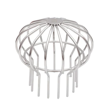 

Anti Blocking Easy Install Line Cap Filter Floor Drain Terrace Round Gutter Guard Stainless Steel Outdoor Roof Cleaning Tool