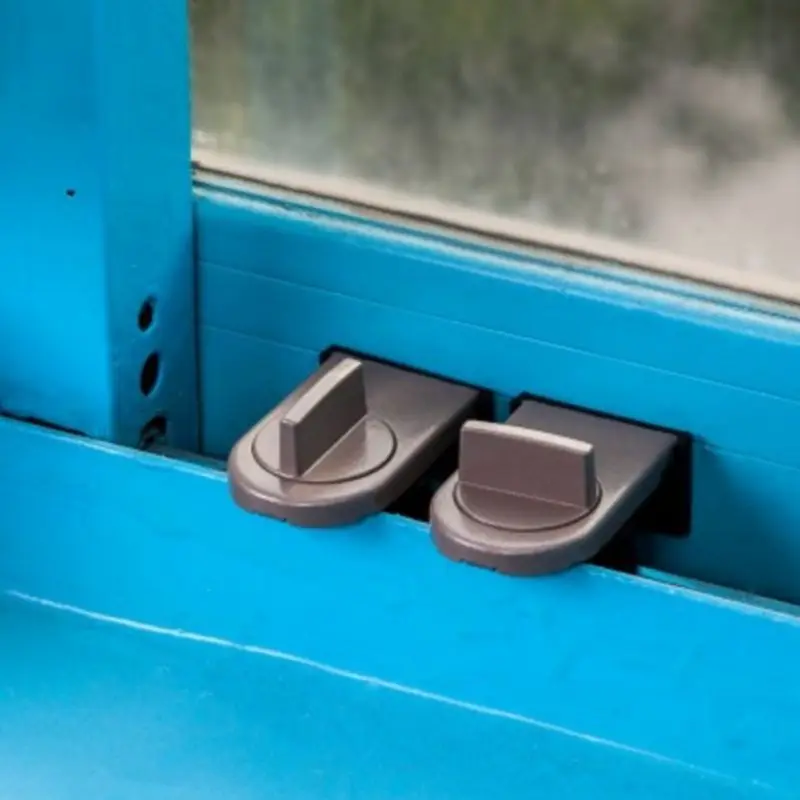 

Sliding Sash Stopper Push-pull Cabinet Locks Doors Security Anti-theft Lock Window Sliding Doors Lock