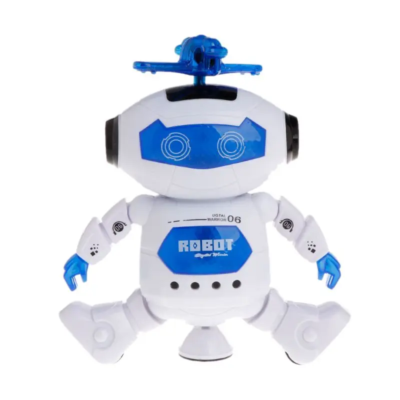 electronic walking dancing robot