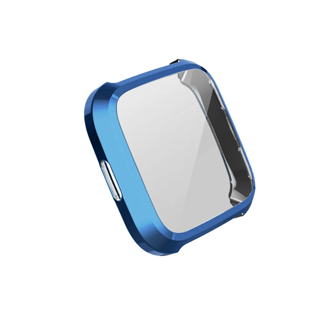 Гальванический мягкий, из ТПУ, защитный чехол для Fitbit versa Lite Смарт часы мягкий силиконовый Полный Защитный чехол Горячая Распродажа