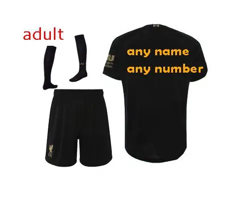 Набор для взрослых футбольный Джерси 19 20 M. SALAH FIRMINO MANE VIRGIL HENDERSON ROBERTSON MILNER KEITA kit - Цвет: shirt2