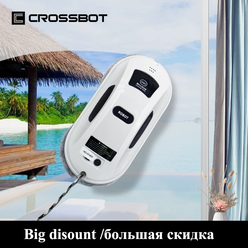 

Limabean Robot Window Cleaner Window Cleaning Robot Glass Cleaning Robot Vacuum Cleaner Window Washer Brushless Motor KJC4