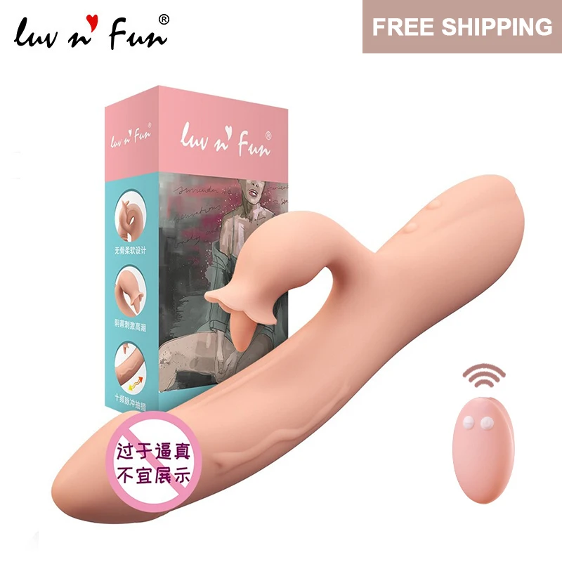 Günstige Kaninchen vibrator silikon wasserdichte usb heizung dildo realistische G punkt klitoris stimulator fernbedienung vibrator sex spielzeug für frau