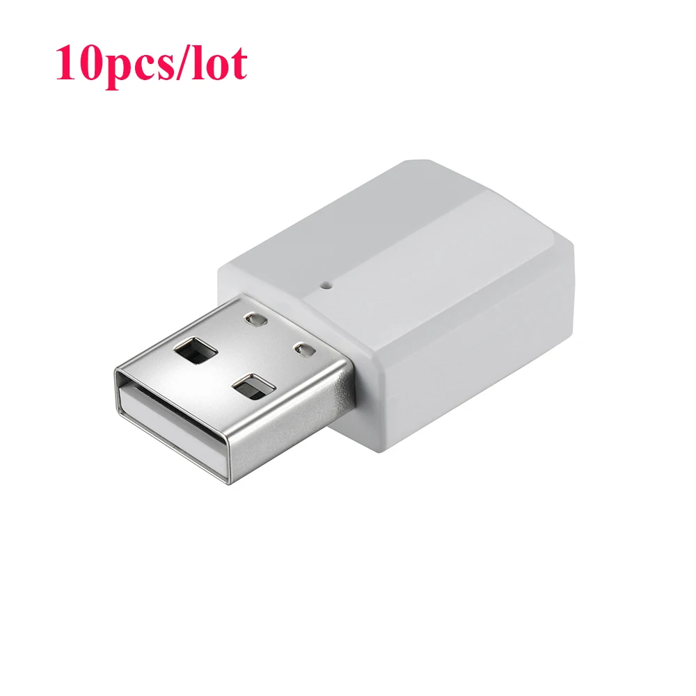 10 шт./лот аудио адаптер Bluetooth приемник передатчик беспроводной аудио адаптер BT 5,0 с AUX для наушников динамик телефонов ПК