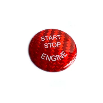 

Car Engine Button Switch Interior Red For BMW 3 Series E90 E91 E92 E93 Parts
