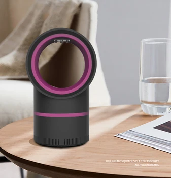 

Electric Fly Bug Mosquito Light Insect Killer LED Light Trap Pest Control Lamp Photocatalytic Repellent Trap Lam Zapper