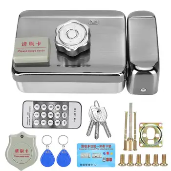 

Stainless Steel Electric Door Lock ID Card Lock Access Control System with Remote Controller Access Control System