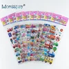8 Sheets/set car bus transportation vehicle cognition sticker Children cute 3D learning stickers DIY toy for boys gift ► Photo 1/6