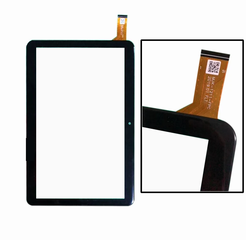 Для 10,1 ''дюймовый MJK-1211-FPC MJK-1211-FPCTablet PC передний наружный сенсорный экран панель дигитайзер Замена сенсорного стекла