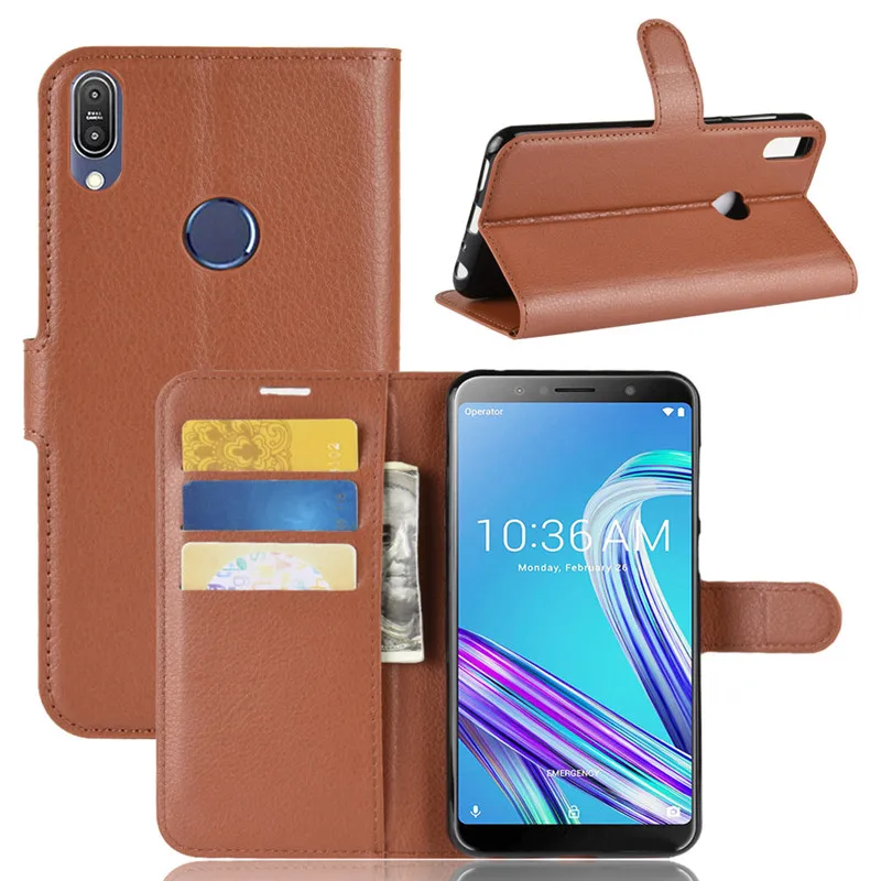Чехол для Asus Zenfone Max Pro M1 ZB602KL флип-чехол из 6 0 искусственной кожи чехол телефона ASUS