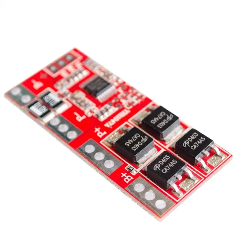 Защитная плата 3S PCB BMS для зарядки литий ионных литиевых аккумуляторов 18650 12 6 в