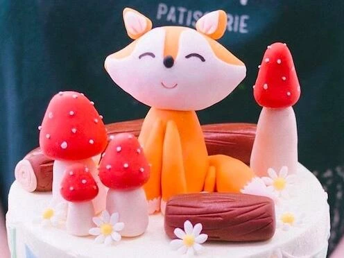Renard Champignon Gateau Topper Anniversaire Mariage Gateau Topper Fete D Anniversaire Cuisson Decoration Fournitures Aliexpress