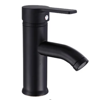

Black Faucet Sink Basin Mixer Tap Water Inlet Pipe Universal Connector Bathroom Basin Faucet Cold And Hot Water Mixer