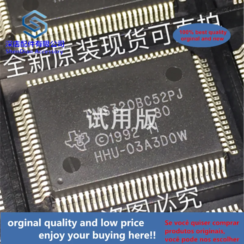 1 Uds 100% calidad original nuevo mejor calidad TMS320BC52PJ80 TI QFP-100 TMS320BC52PJ