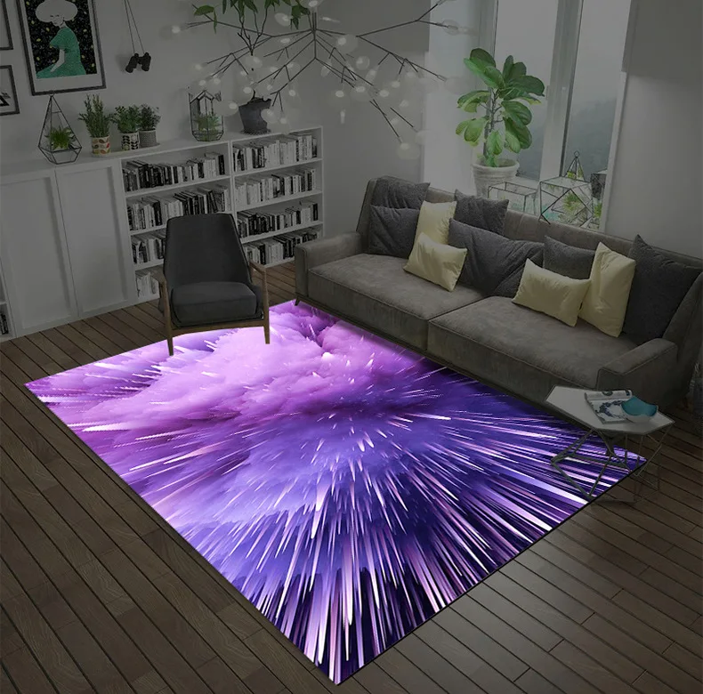 3D Звезда Метеор ковер гостиная большие размеры ковры журнальный столик спальня детская комната мягкий диван коврики для дома прихожей tapete