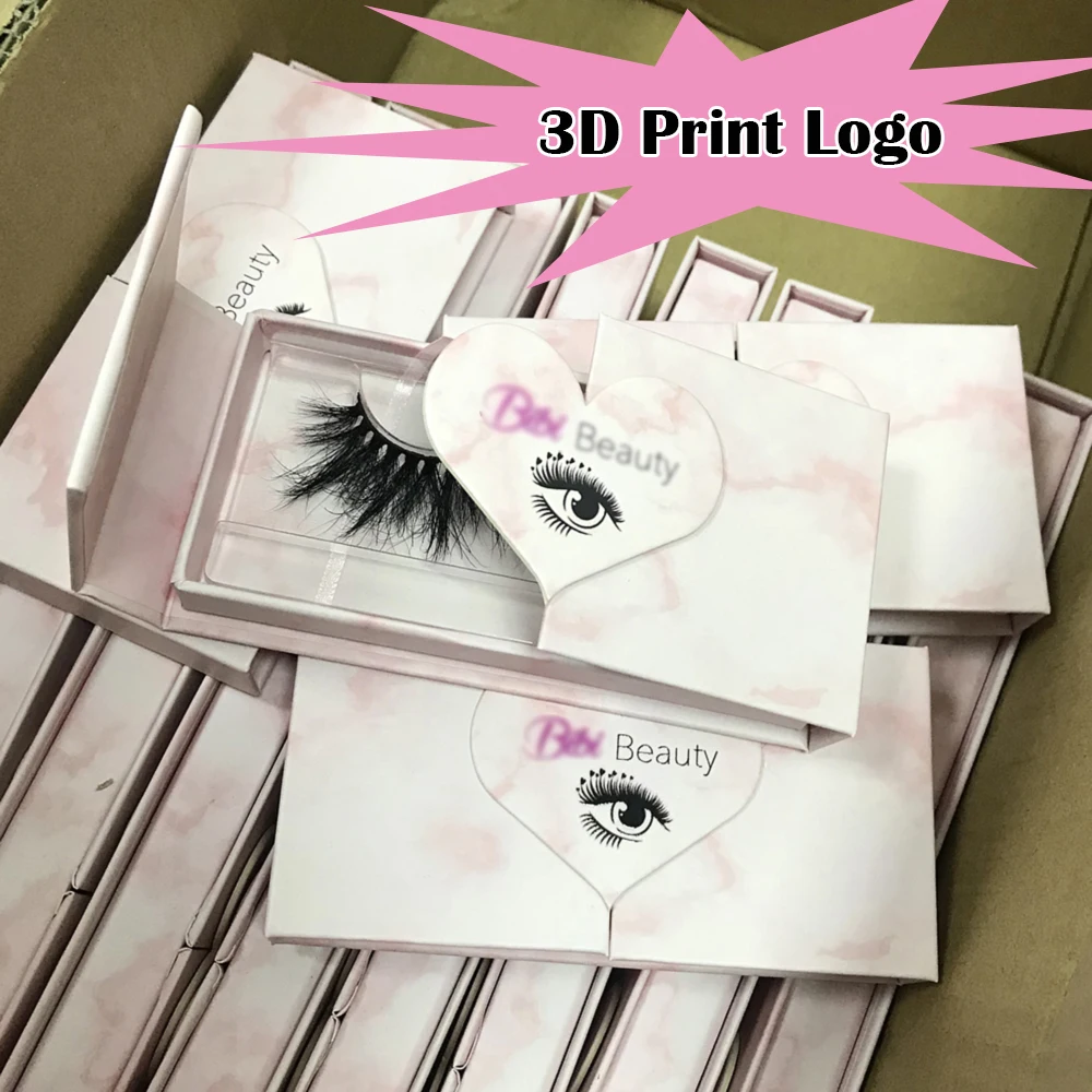 Elyco Empty Eyelash Packaging Boxes Custom Logo Lash case packaings