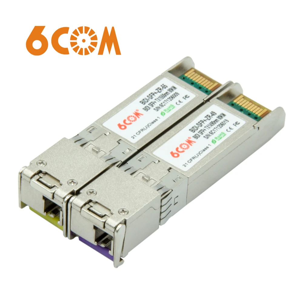 BIDI SFP+ 80 км DDM приемопередатчика Модуль Cisco SFP-10G-BX80U-I(1490nm-TX/1550nm-RX), SFP-10G-BX80D-I(1550nm-TX/1490nm-RX