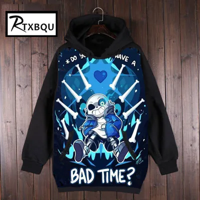 Новые толстовки Undertale дизайн Sans шаблон 3D печать модные мужские и женские толстовки кофты Топы - Цвет: 14