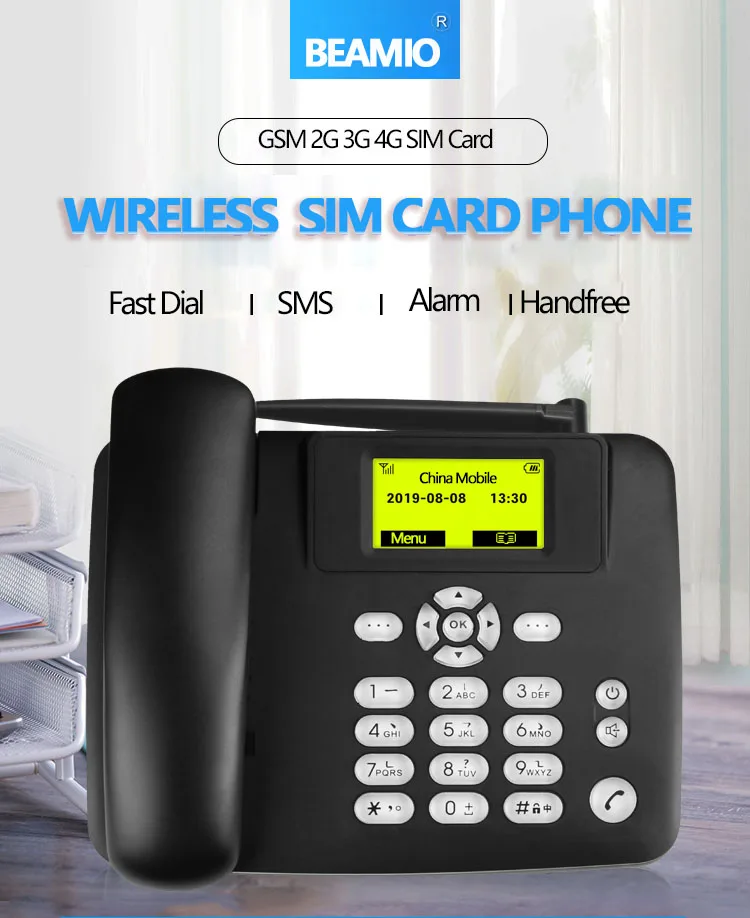 Telefone sem fio para idosos gsm apoio