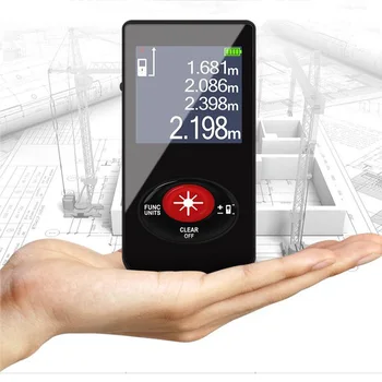 

Laser Range Finder Infrared Electronic Ruler USB Charging Laser Range Finder High Precision Instrumentation Equipment Ruler Test