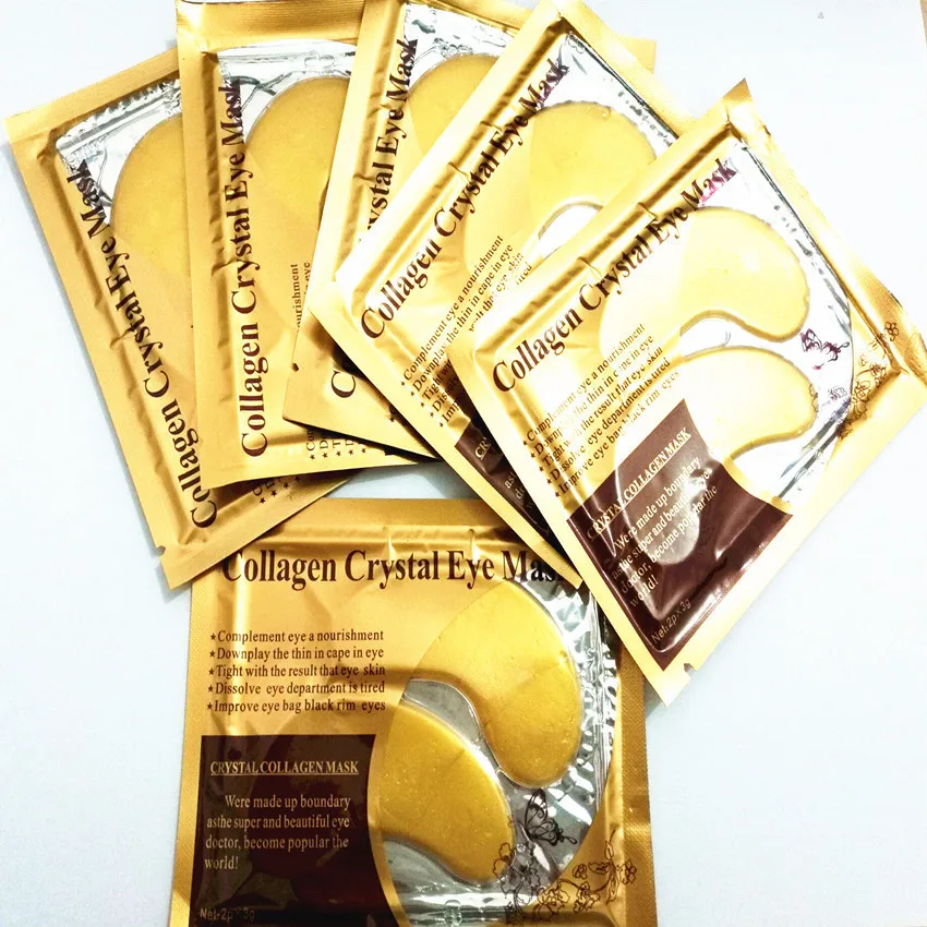 20Pcs 10Pairs Eye Mask Collagen Gold Mask Dark Circles Eye Bags Remover Anti wrinkle Eye Patch 5