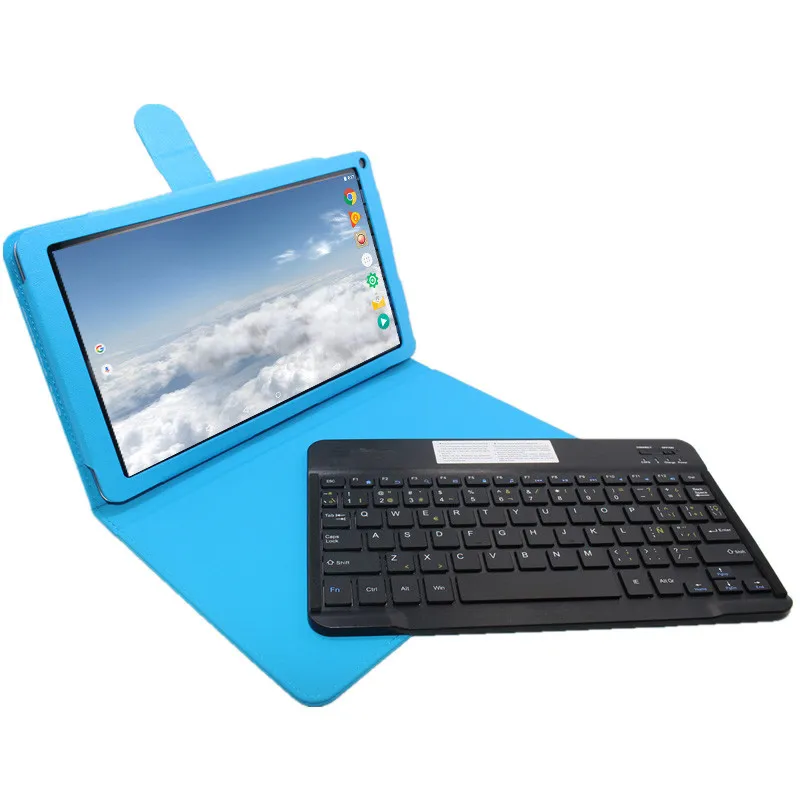 G7 10,1 дюймовый планшет PC1024 x 600 пикселей Cortex A33 четырехъядерный Android 6,0 1+ 16 Гб цветной с оригинальной Bluetooth клавиатурой Чехол